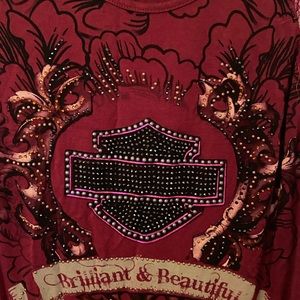 Harley Davidson ladies, brilliant & beautiful top. Very good condition.